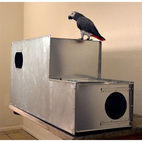 metal nest boxes for macaws|nest box hole size chart.